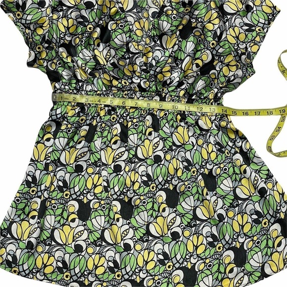 TWO Hearts Maternity Multicolored Geometric Blouse - Picture 8 of 12